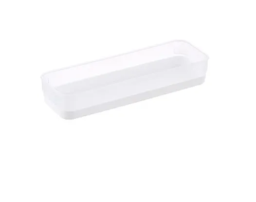 Clear & White Drawer Organizer Trays
