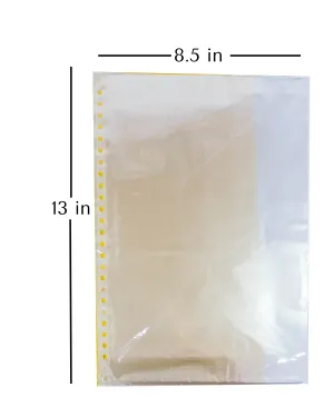 Clear Book Filler | 10Pack