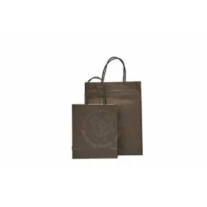 Colored Kraft Paper Bag (Black), 24 x 11 x 31cm (H)