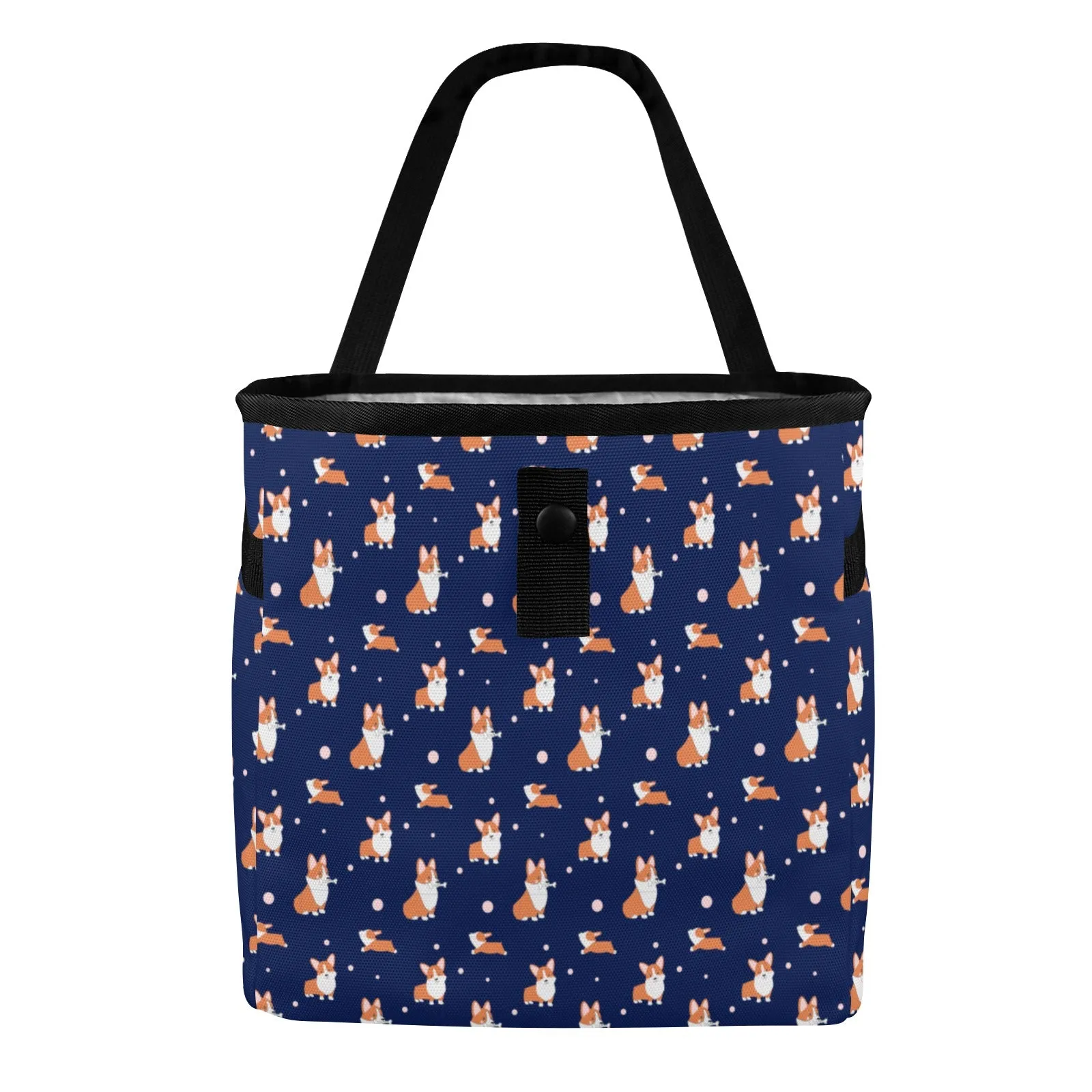 Corgi Car Trash Bag