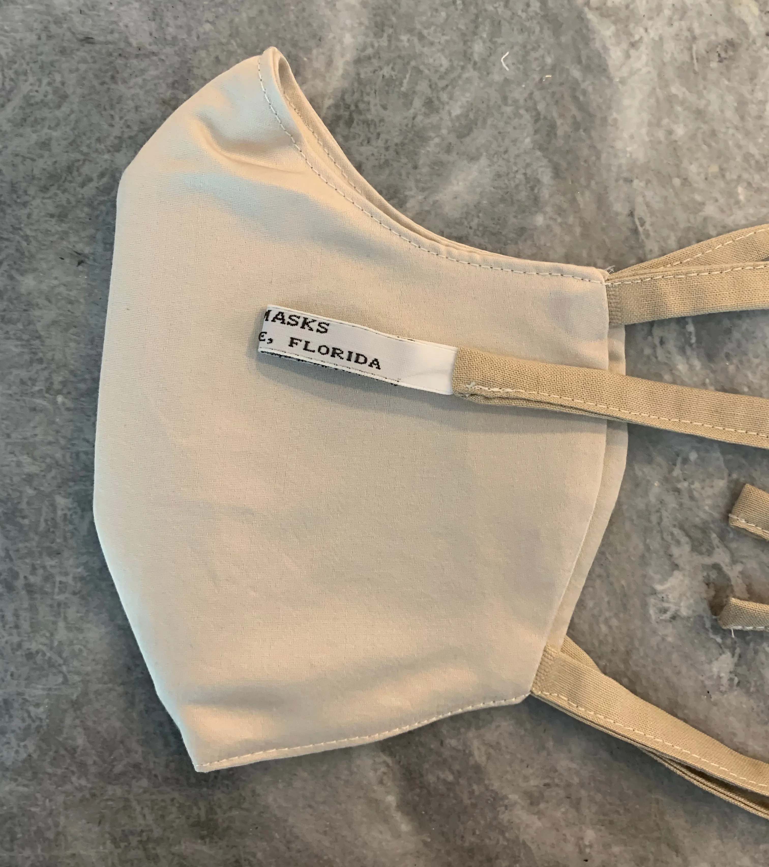 County Administration Building: Ivory Organic Cotton with Cotton Ties