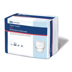 Covidien SureCare Protective Underwear XXL, Case/48 (4 bags of 12)