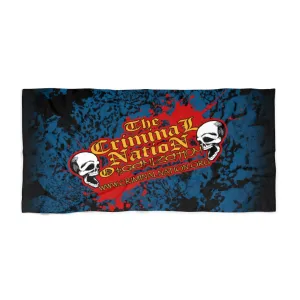 Criminal Clothing Beach Towel