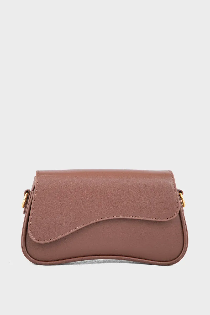 Cross Shoulder Bags BS2105-Brown