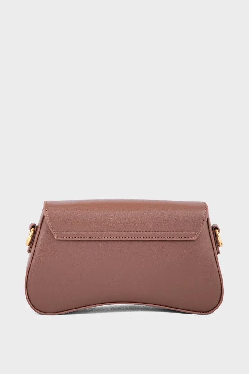 Cross Shoulder Bags BS2105-Brown