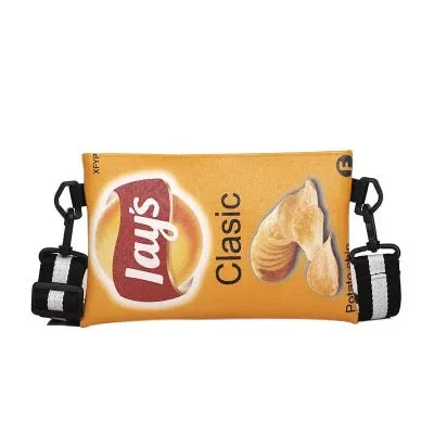 Crossbody fashion potato chips bag
