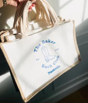 Custom Jute Bridesmaid Bags
