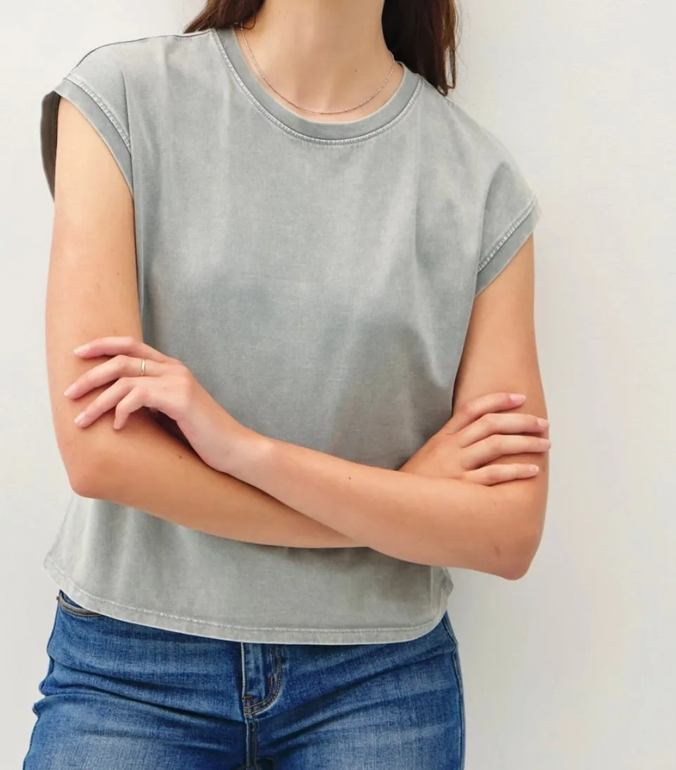 Danny Acid Wash Blouse