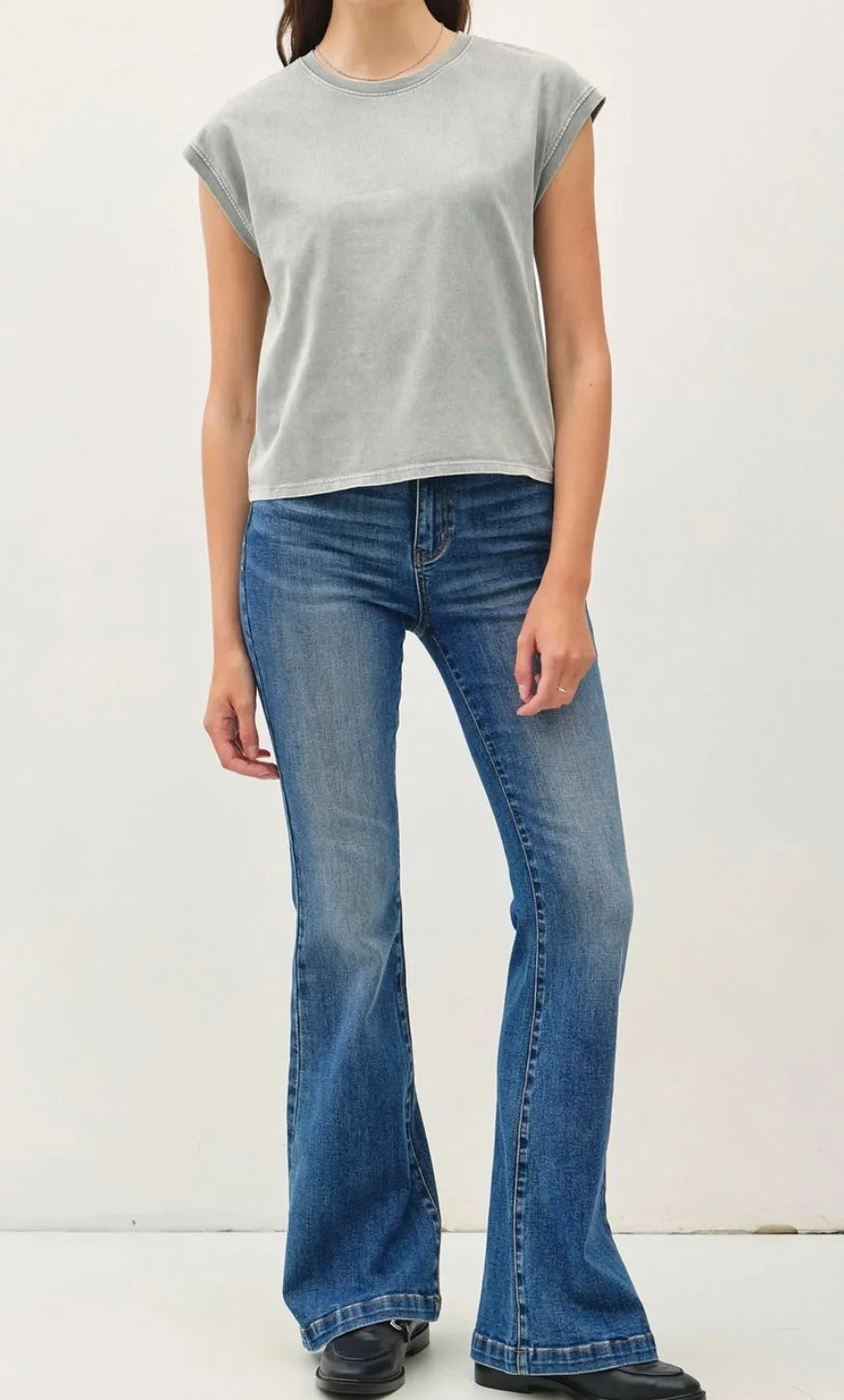 Danny Acid Wash Blouse