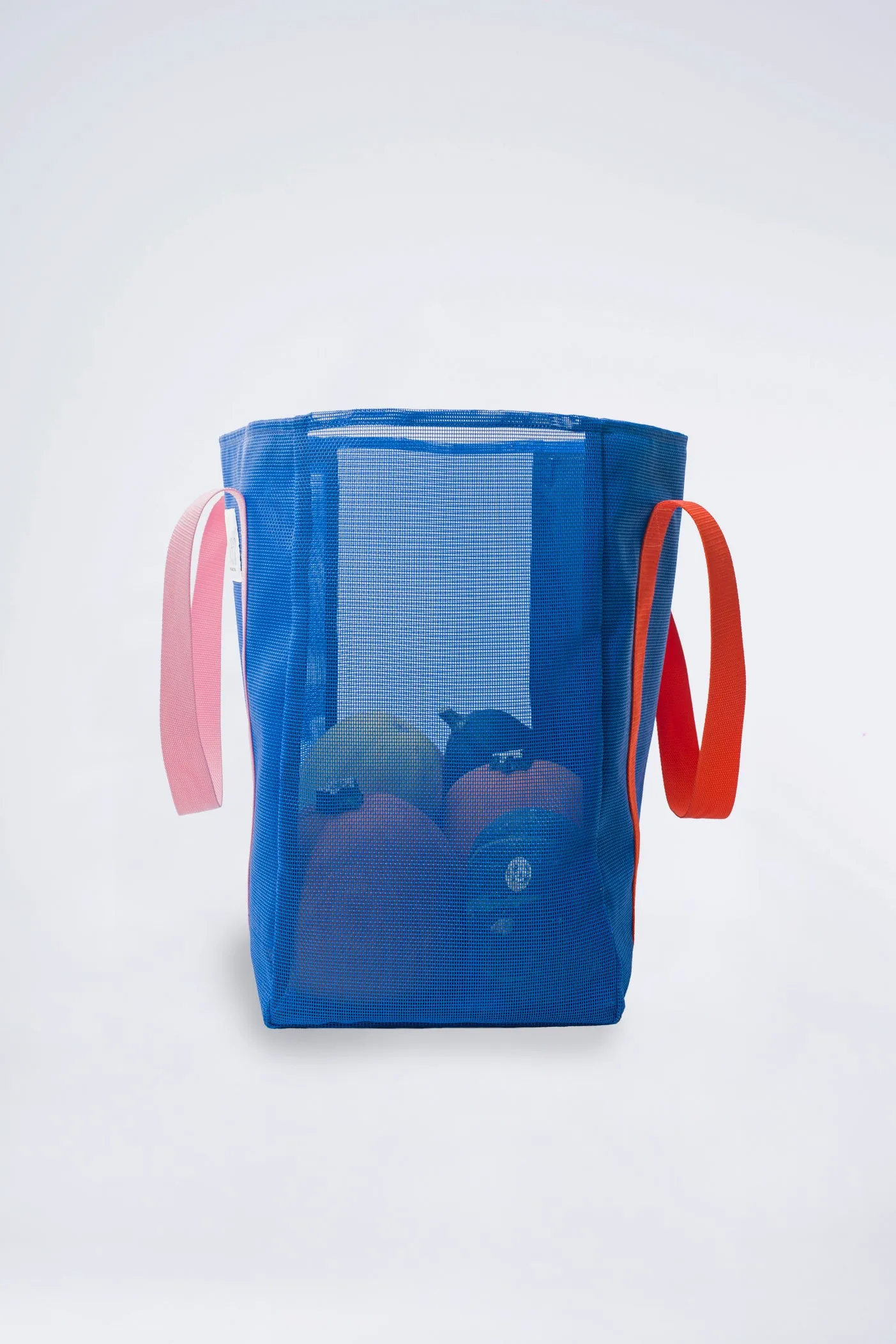 Electric Blue Summer   Winter Tote
