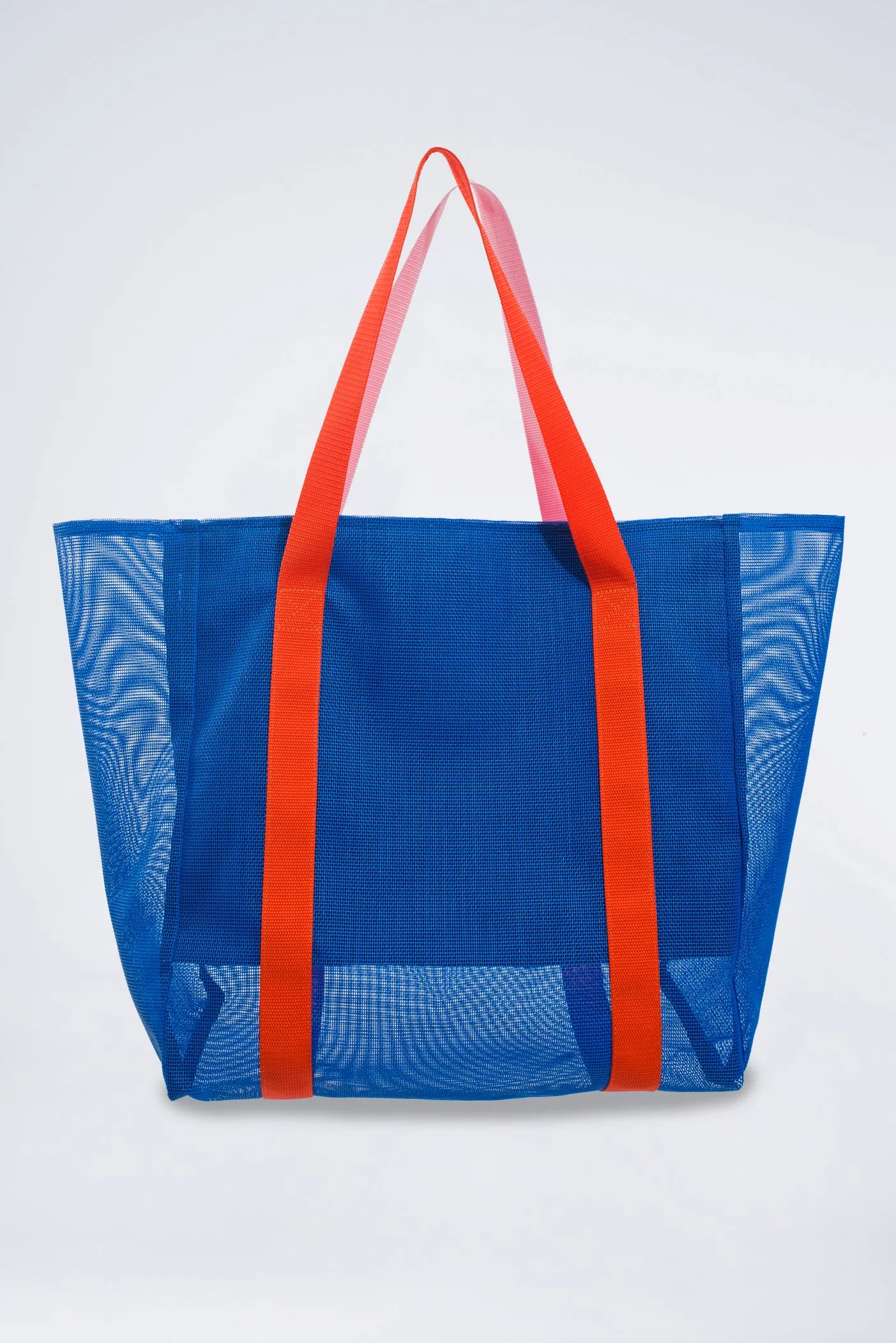 Electric Blue Summer   Winter Tote