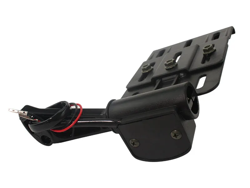 Folding Side Mount License Plate Bracket Holder for Harley XL Sportster 883 1200