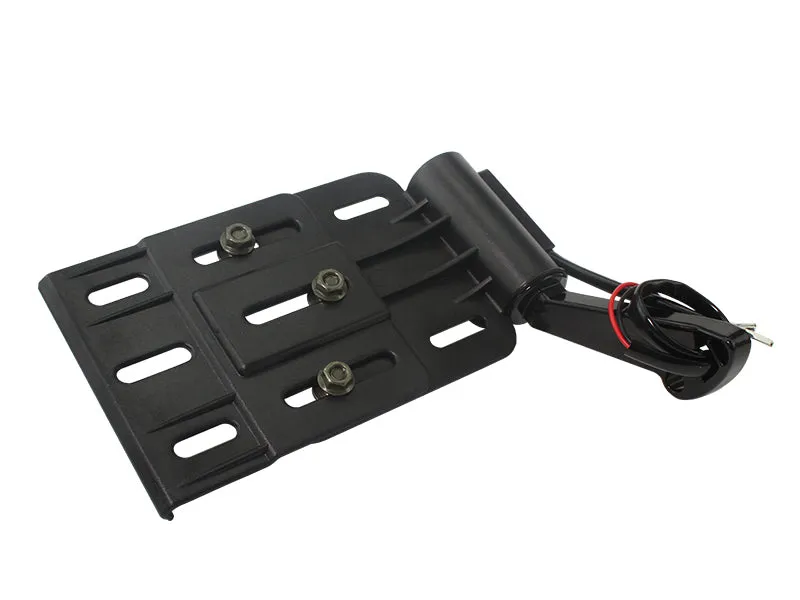 Folding Side Mount License Plate Bracket Holder for Harley XL Sportster 883 1200
