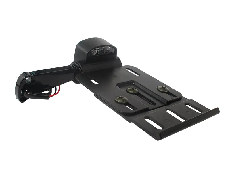 Folding Side Mount License Plate Bracket Holder for Harley XL Sportster 883 1200