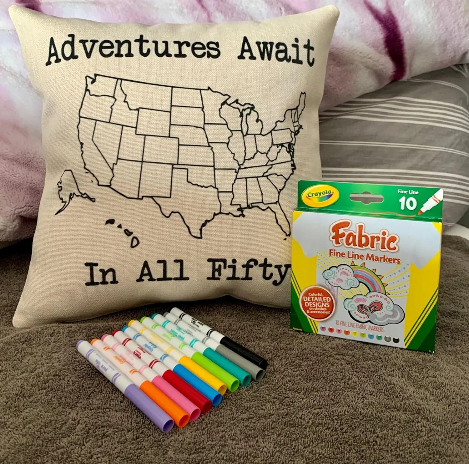 Funny Campsite decor Throw Pillow - I hate Pulling out Camping pillow cover - USA personalized Pillow cover - Custom Gift for Camper for Truck camper