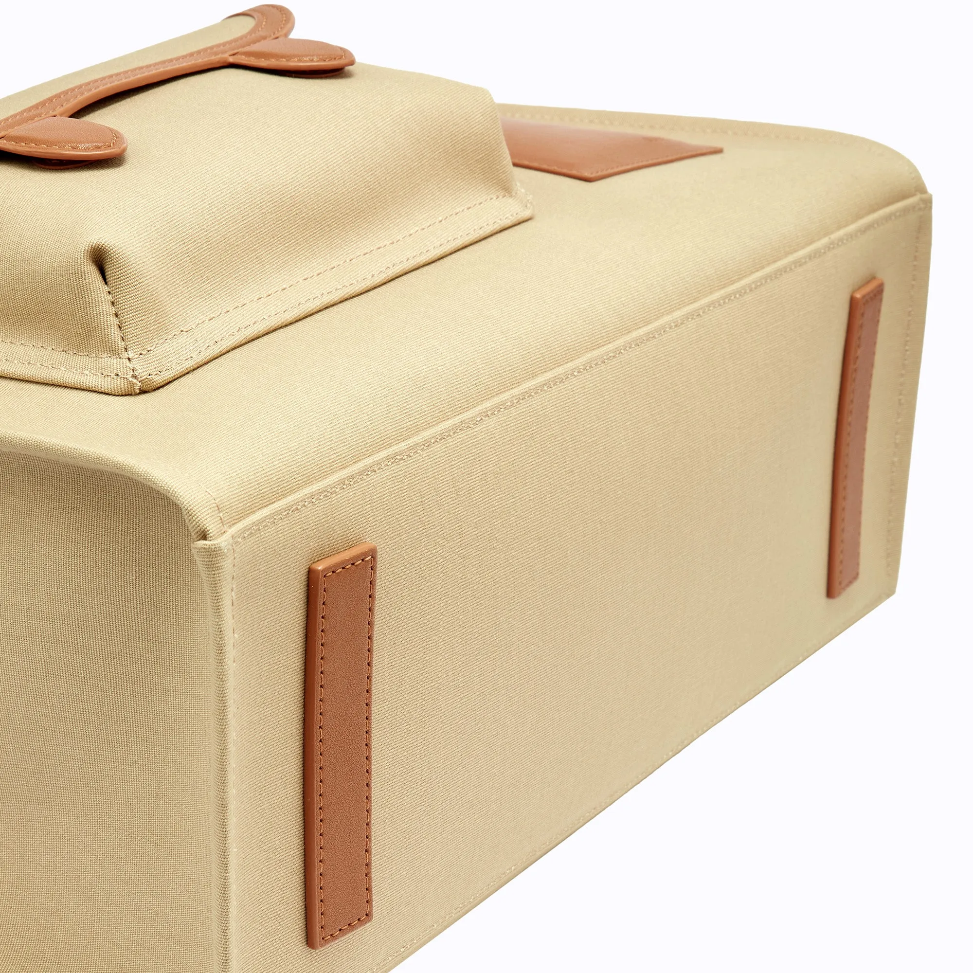 Gabriel Large Canvas Tote - Khaki