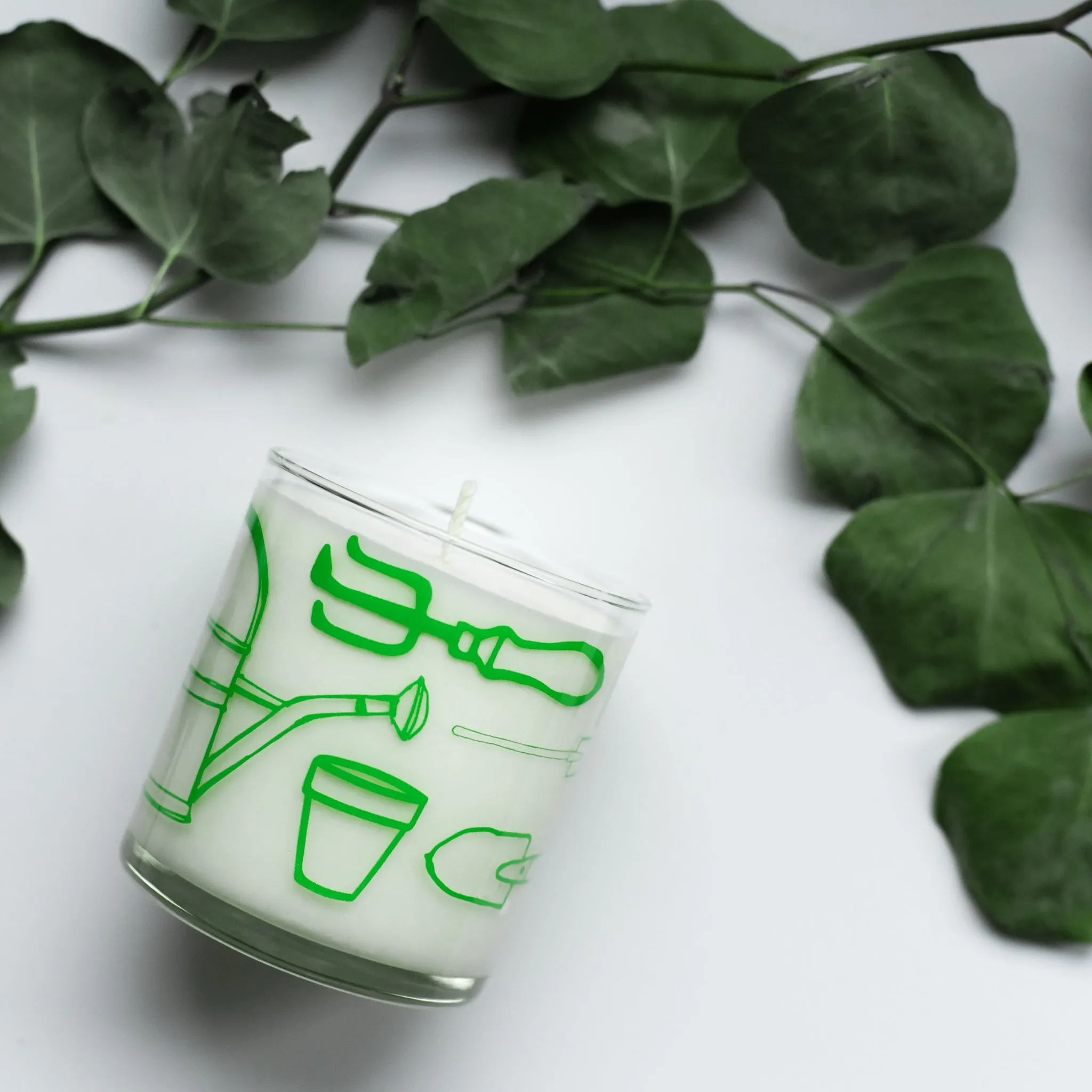 Garden Tools Candle
