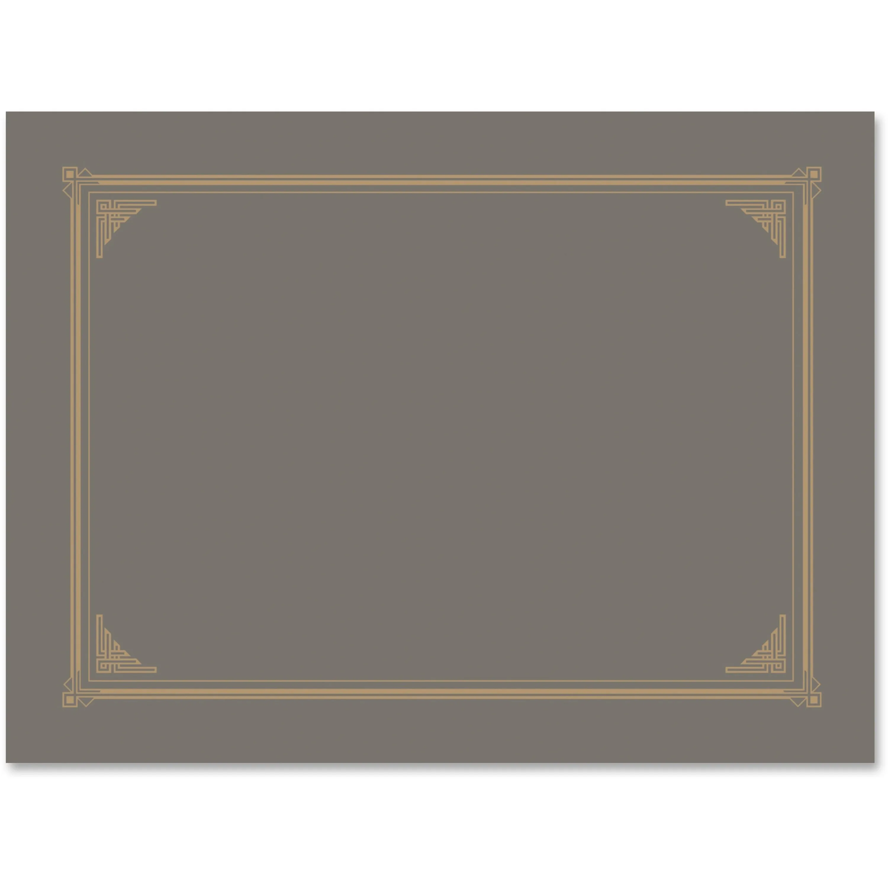 Geographics Gray Linen Document Covers