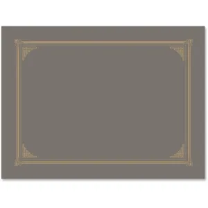 Geographics Gray Linen Document Covers