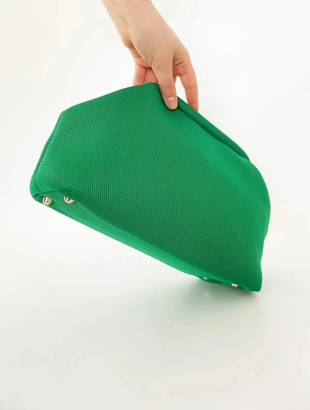 Green Clutch Handbag