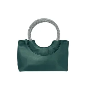 Green Rhinestone Bag