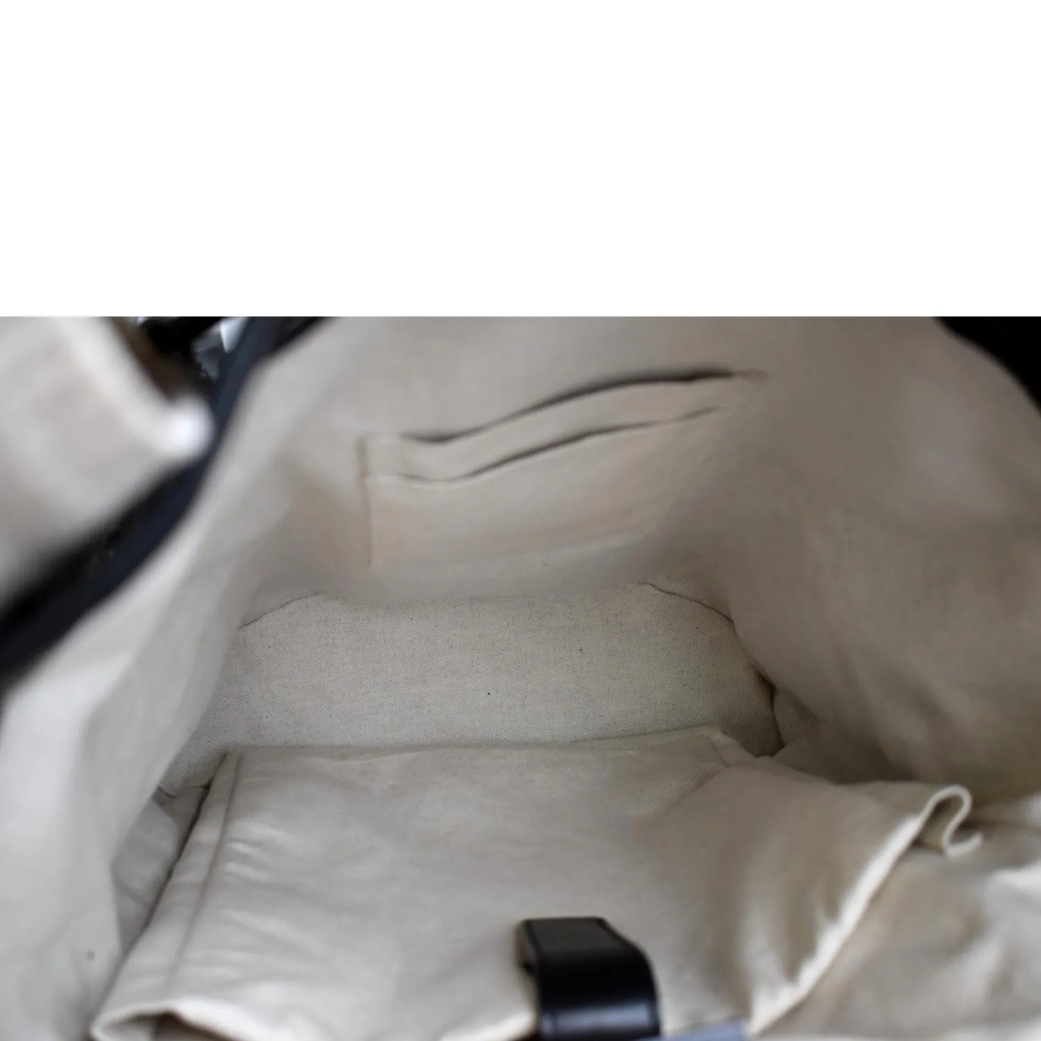 GUCCI GG Embossed Leather Backpack ‎Black 625770