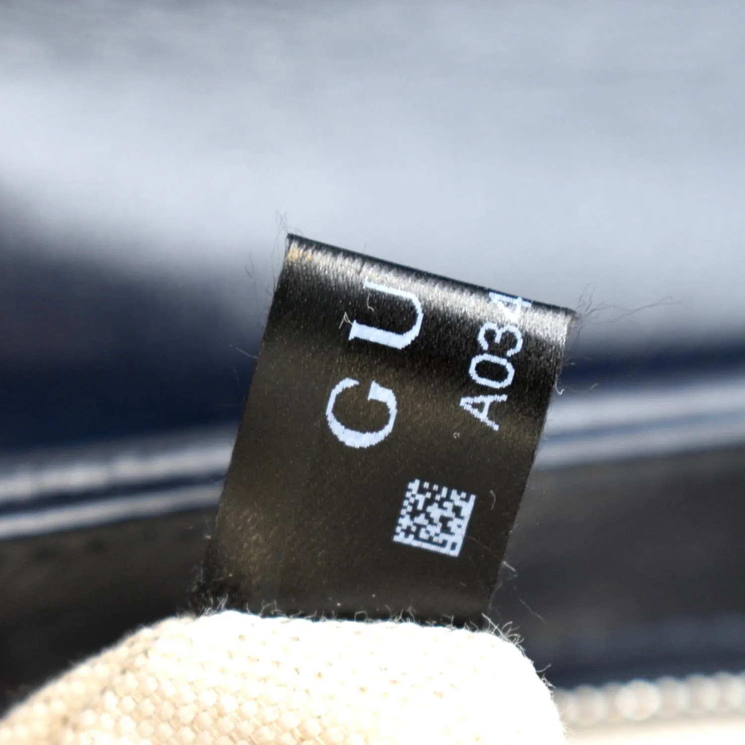 GUCCI GG Marmont Canvas Leather Crossbody Bag Blue 443497
