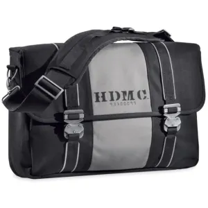Harley-Davidson® HDMC Messenger Bag - Black/Silver