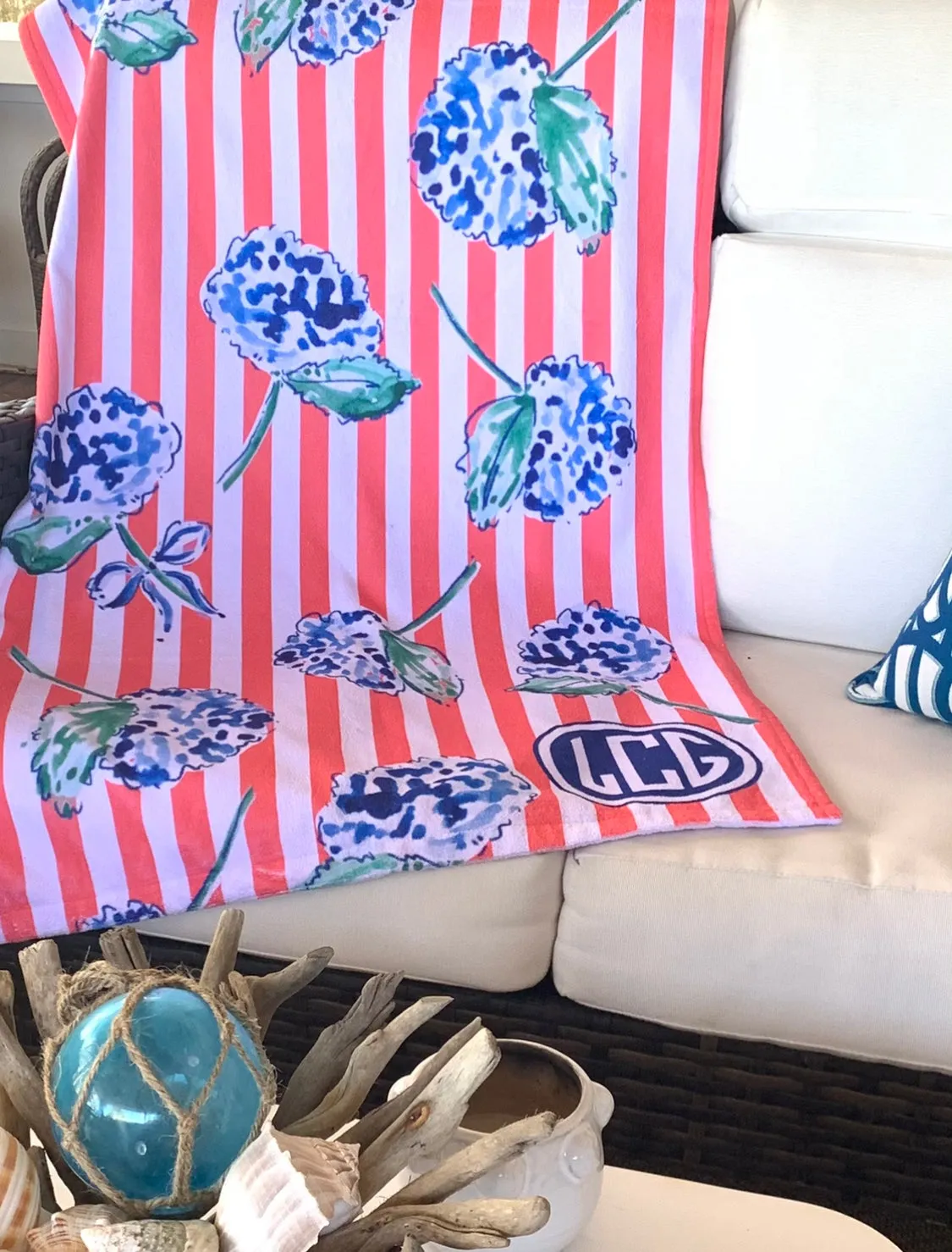 Heidi Checked Beach Towel