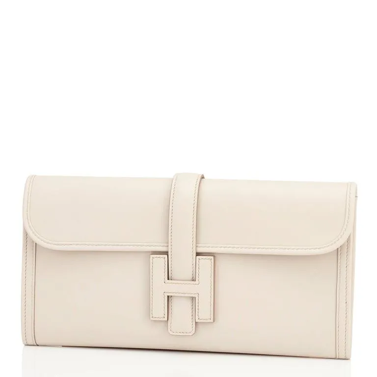 Hermes Beton Jige Elan Swift Cutch Bag 29cm