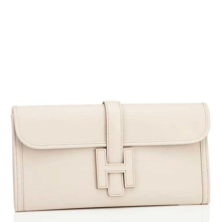 Hermes Beton Jige Elan Swift Cutch Bag 29cm