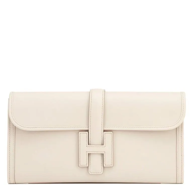 Hermes Beton Jige Elan Swift Cutch Bag 29cm