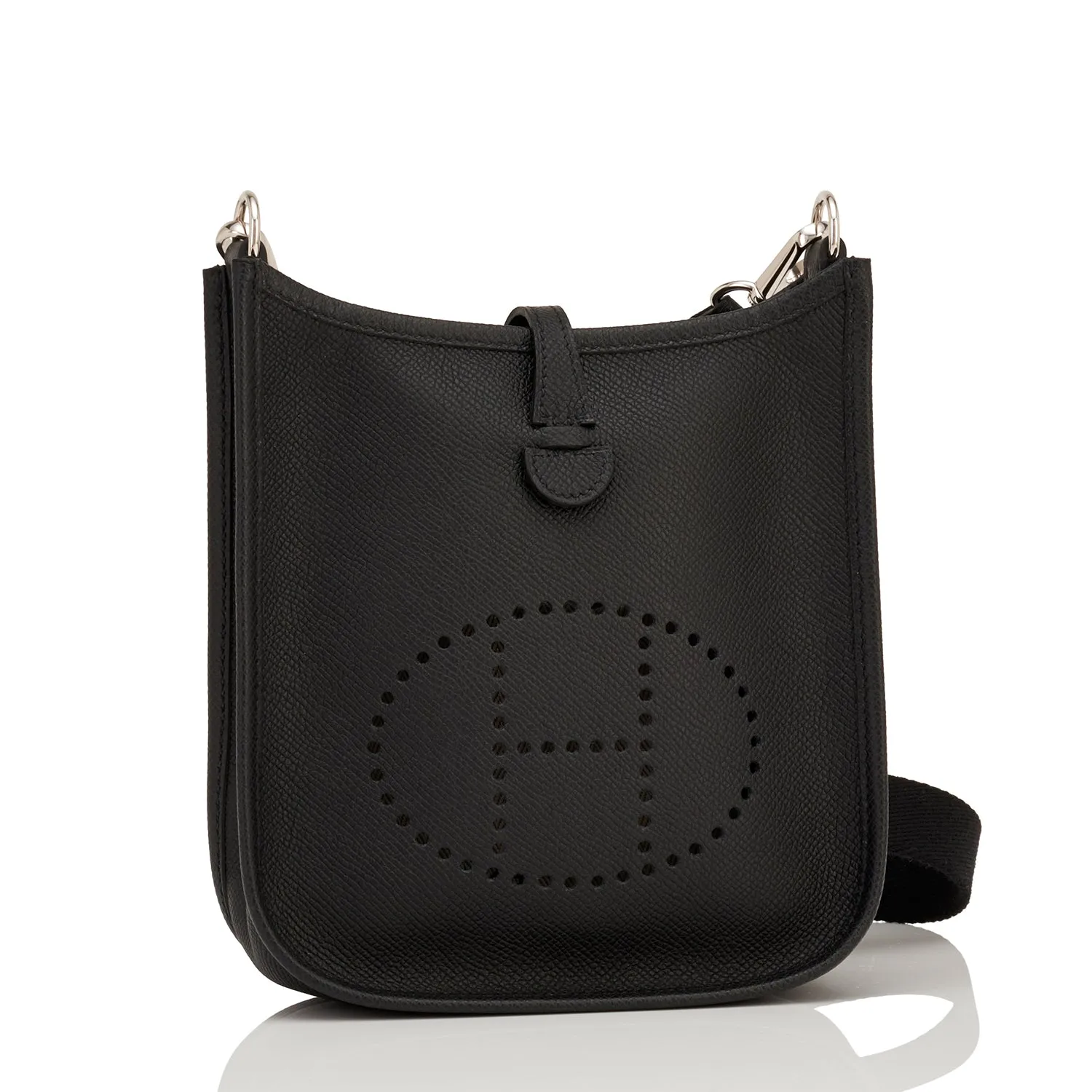 Hermes Black Evelyne TPM Shoulder Cross Body Bag