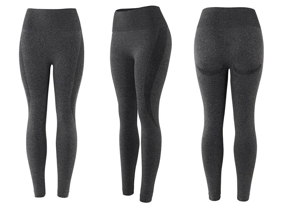 High Waisted Contour Yoga Leggings