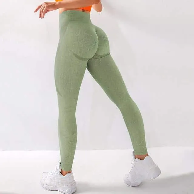High Waisted Contour Yoga Leggings