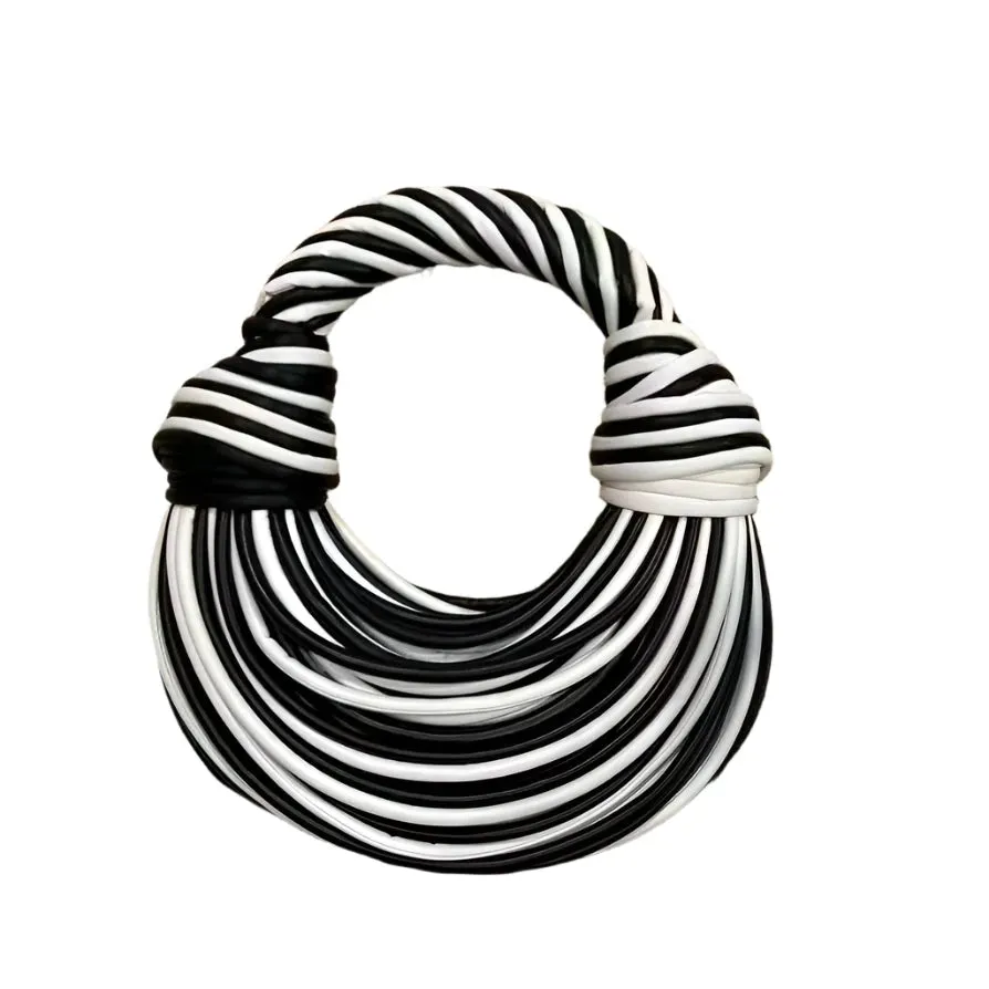 Hobo Noodle Bags Rope Knotted