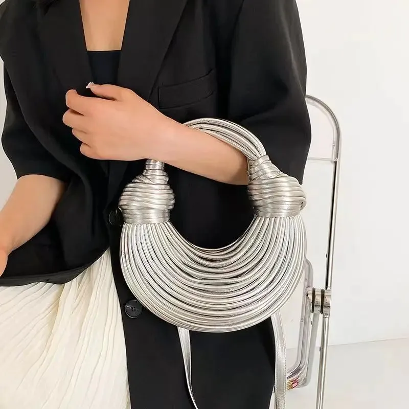 Hobo Noodle Bags Rope Knotted