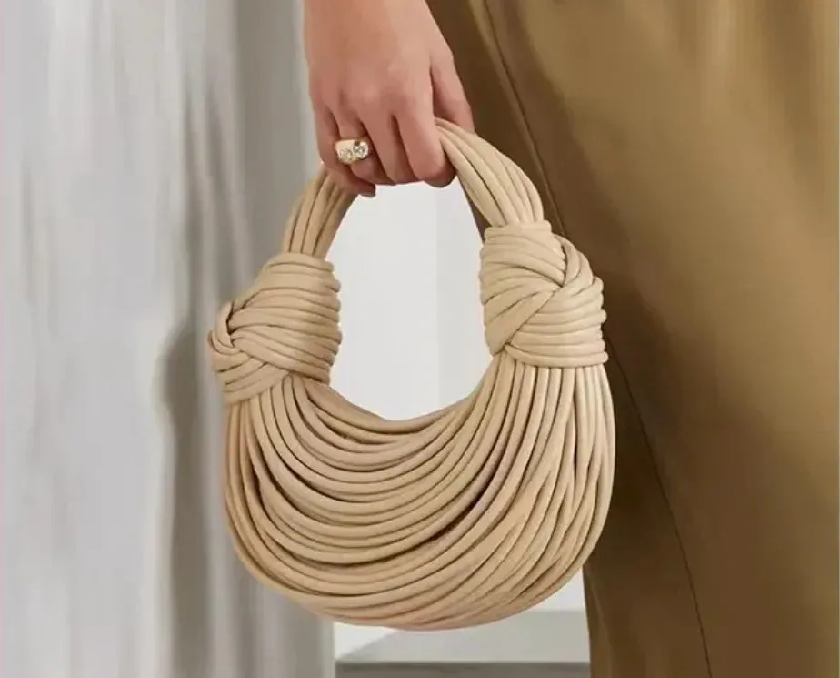 Hobo Noodle Bags Rope Knotted