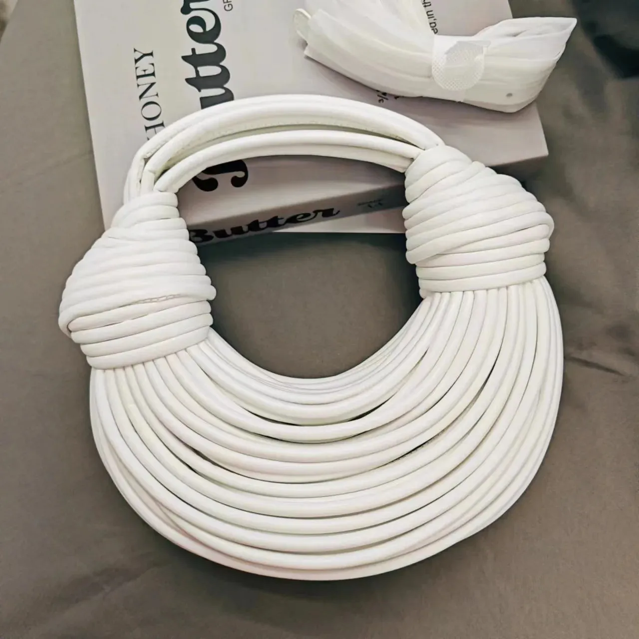 Hobo Noodle Bags Rope Knotted