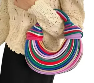 Hobo Noodle Bags Rope Knotted