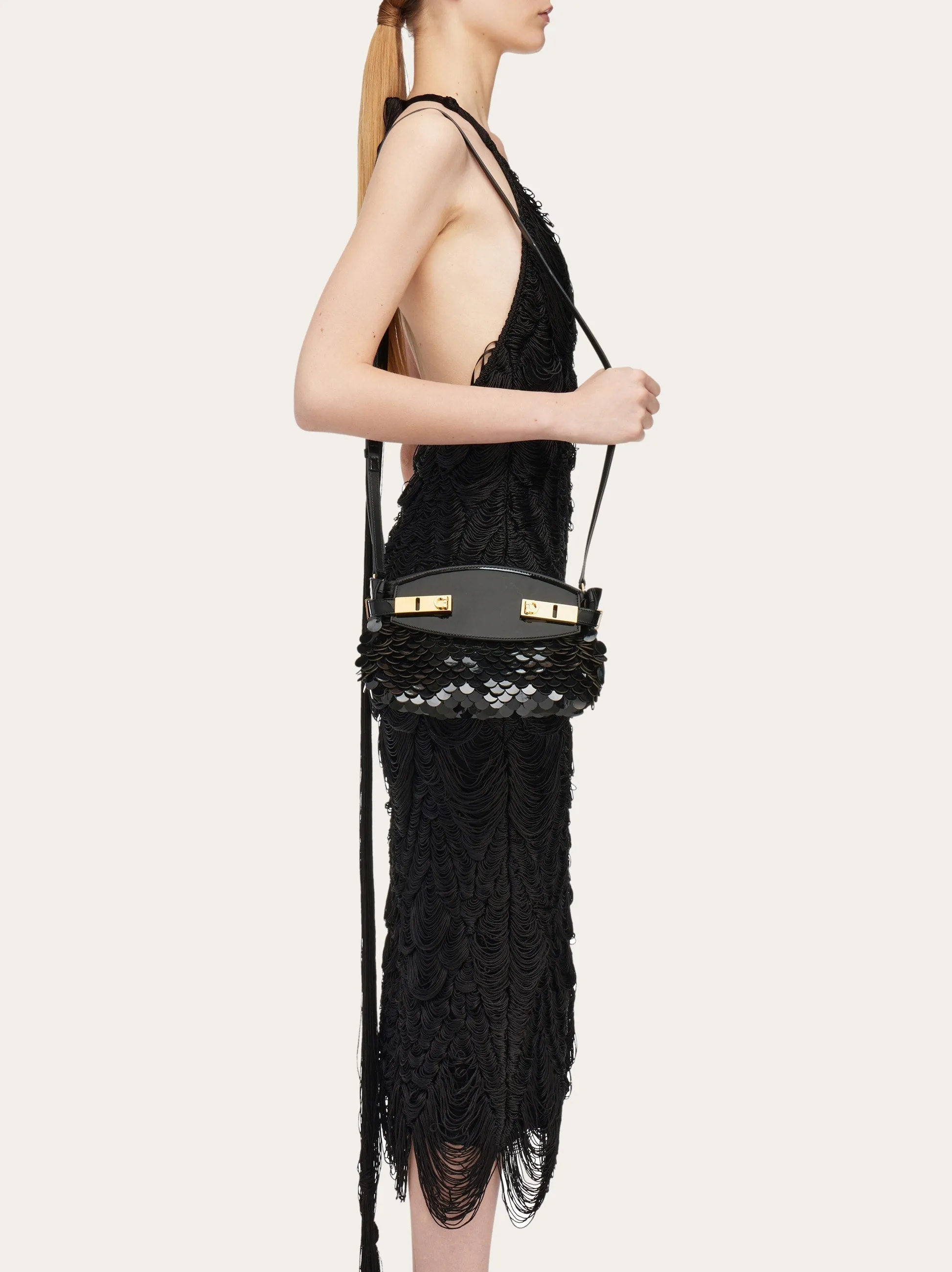 Hug Crossbody Bag With Sequins (S)