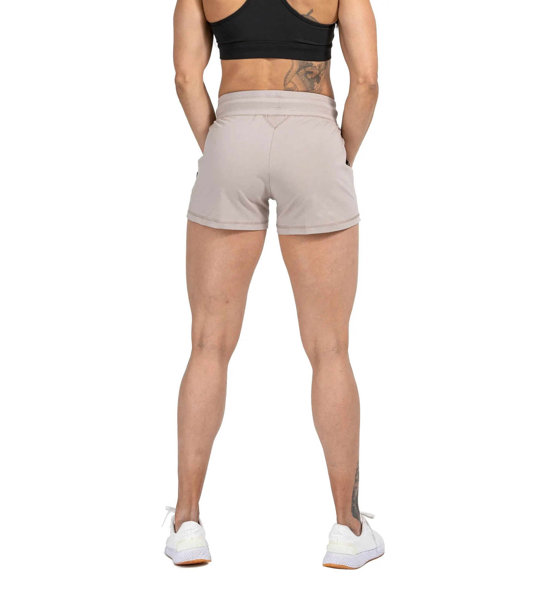 Impact Gym Shorts II - Bone