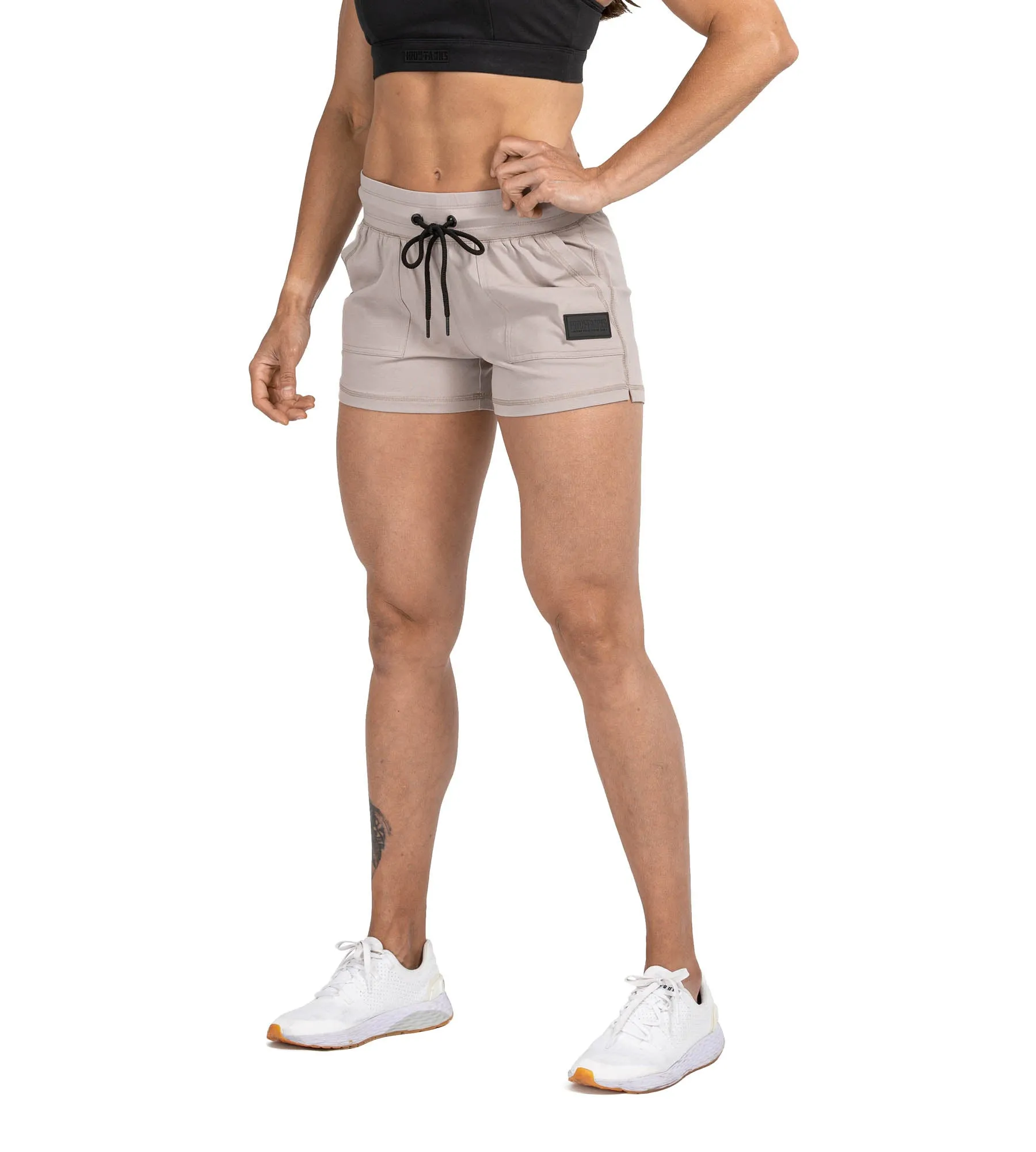 Impact Gym Shorts II - Bone