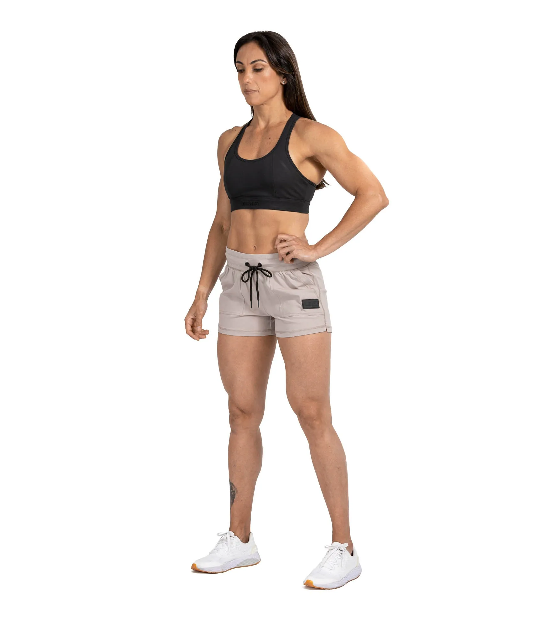 Impact Gym Shorts II - Bone