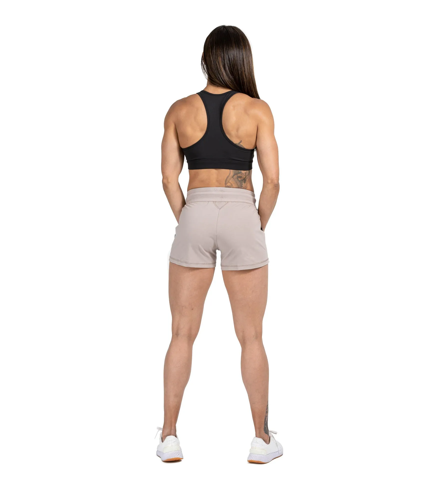 Impact Gym Shorts II - Bone