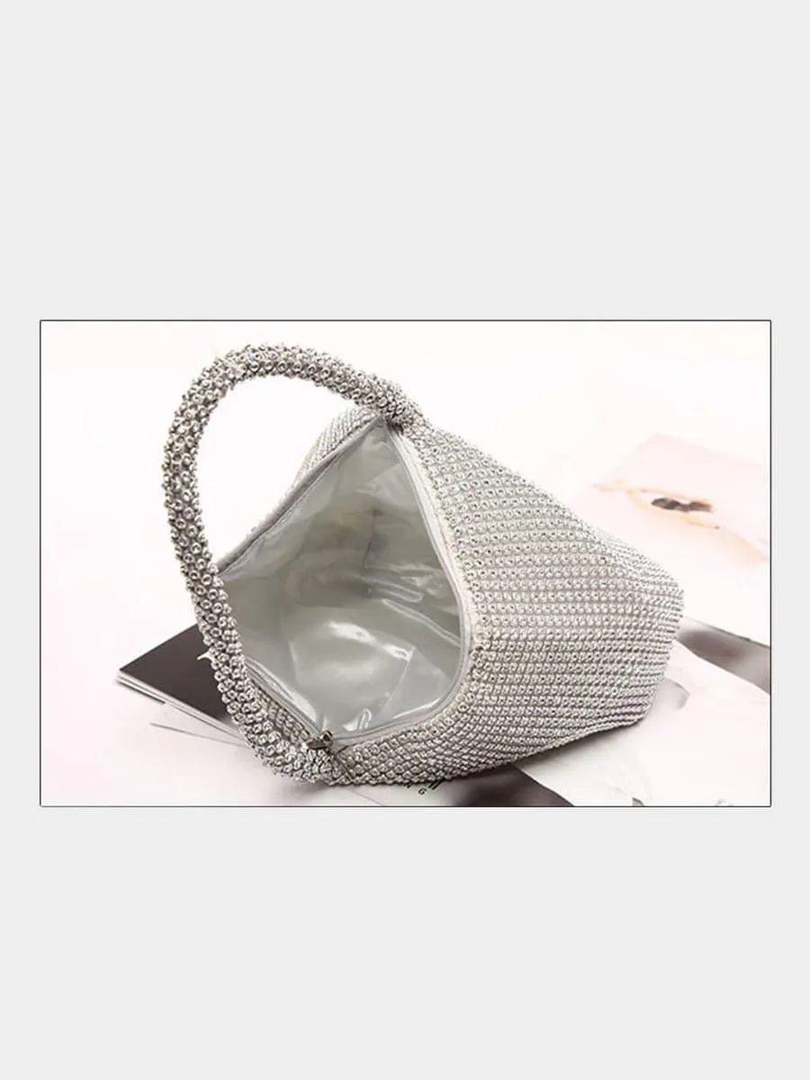 Inlay Stone Banquet Party Purse Clutch Bag MNBF064