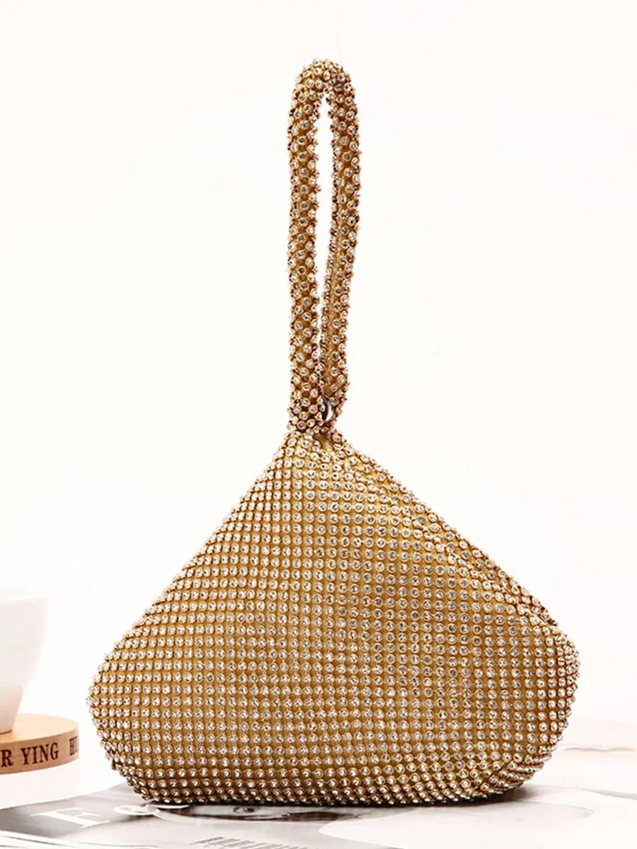 Inlay Stone Banquet Party Purse Clutch Bag MNBF064