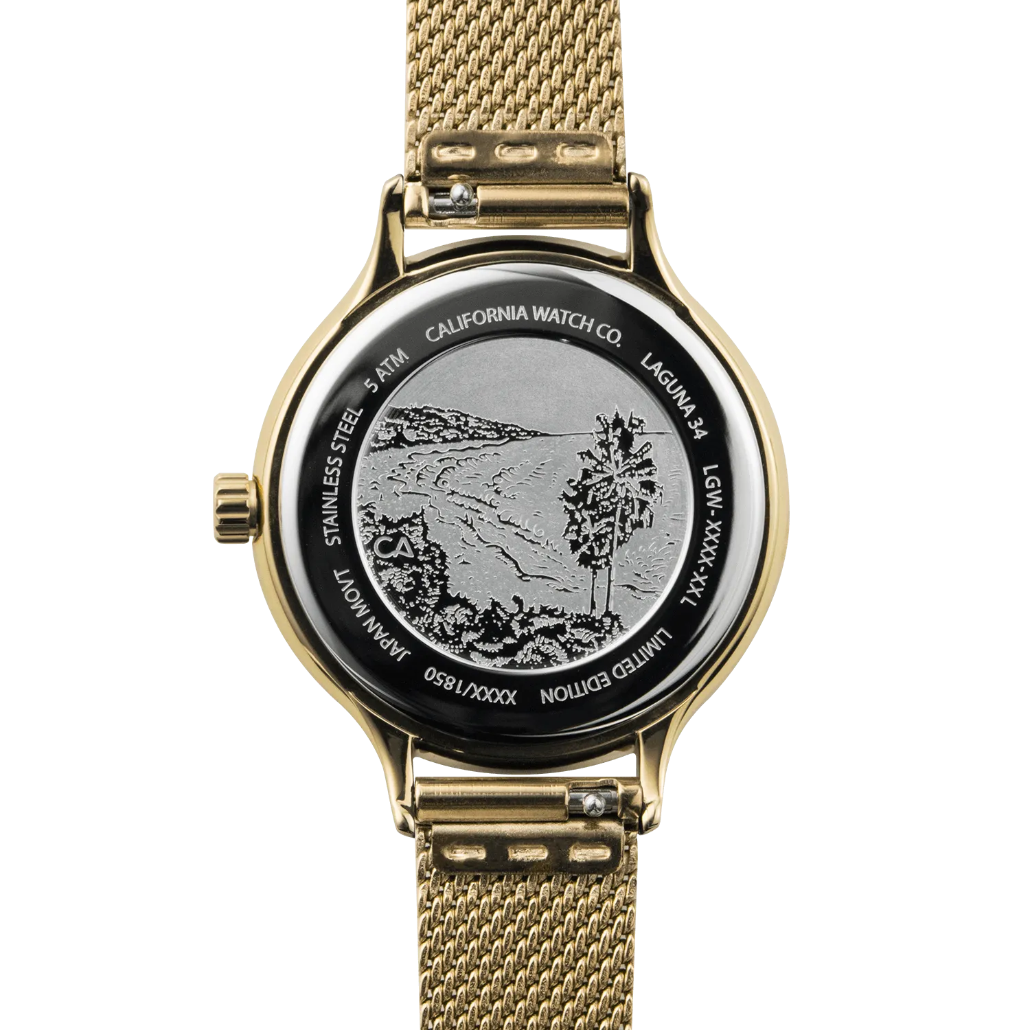Laguna 34 Mesh All Gold