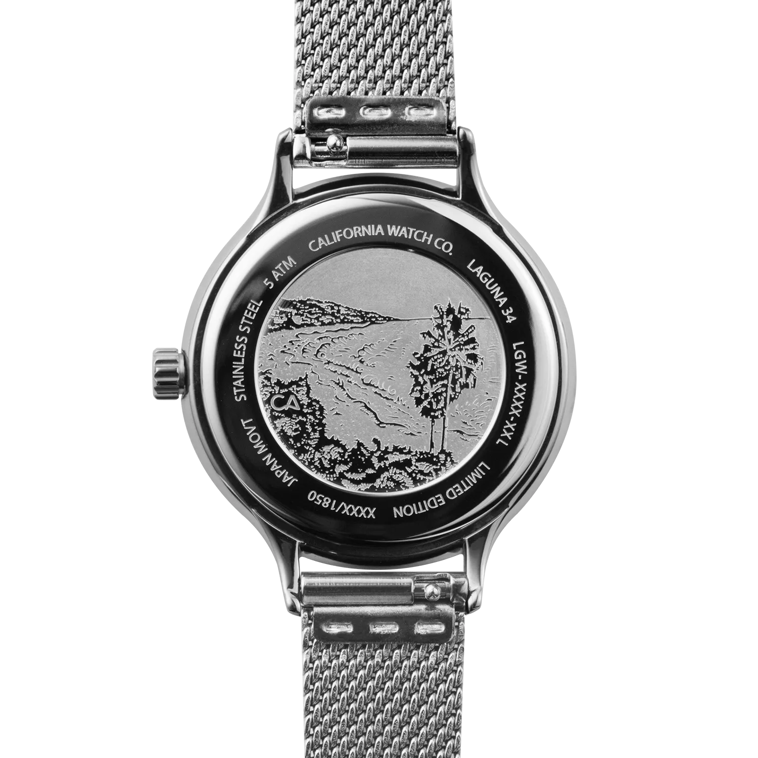 Laguna 34 Mesh Silver White