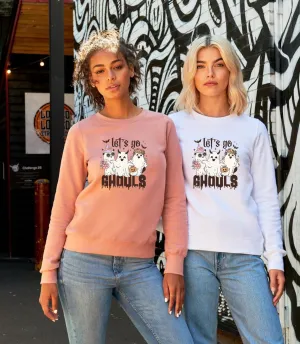 Lets go Ghouls Ladies Sweatshirt